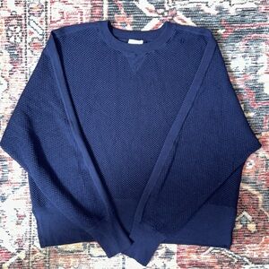 Blue Vince crew neck sweater, size Small